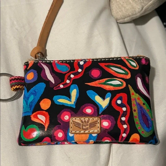 Colorful Floral Wristlet Wallet - Sophie Teeny Pouch
Consuela - Picture 1 of 5